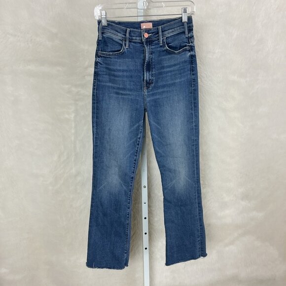 Mother The Hustler Ankle Fray Healing Jar Jeans 28 - Picture 1 of 8